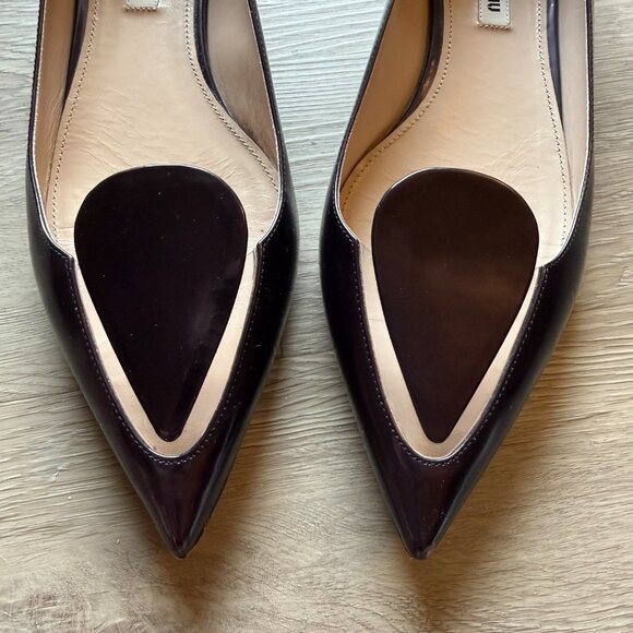 Miu Miu Pointed Toe Flat - Picture 6 of 14